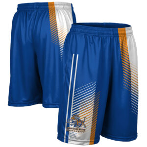 Men's Blue Savannah State Tigers Pocketed Shorts