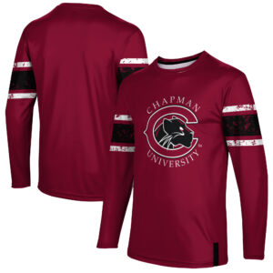 Men's Red Chapman Panthers Long Sleeve T-Shirt