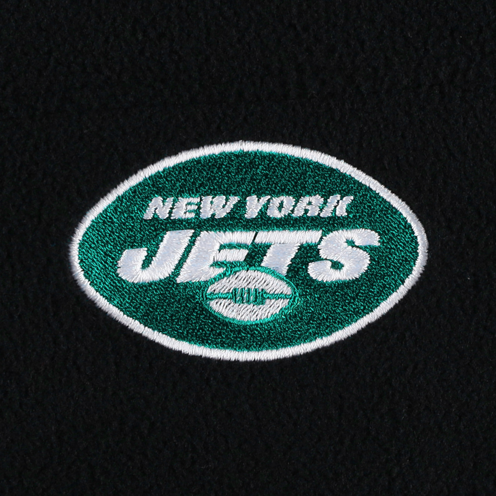 Women's Dunbrooke Black New York Jets Hayden Polar Fleece Full-Zip Jacket - Image 5