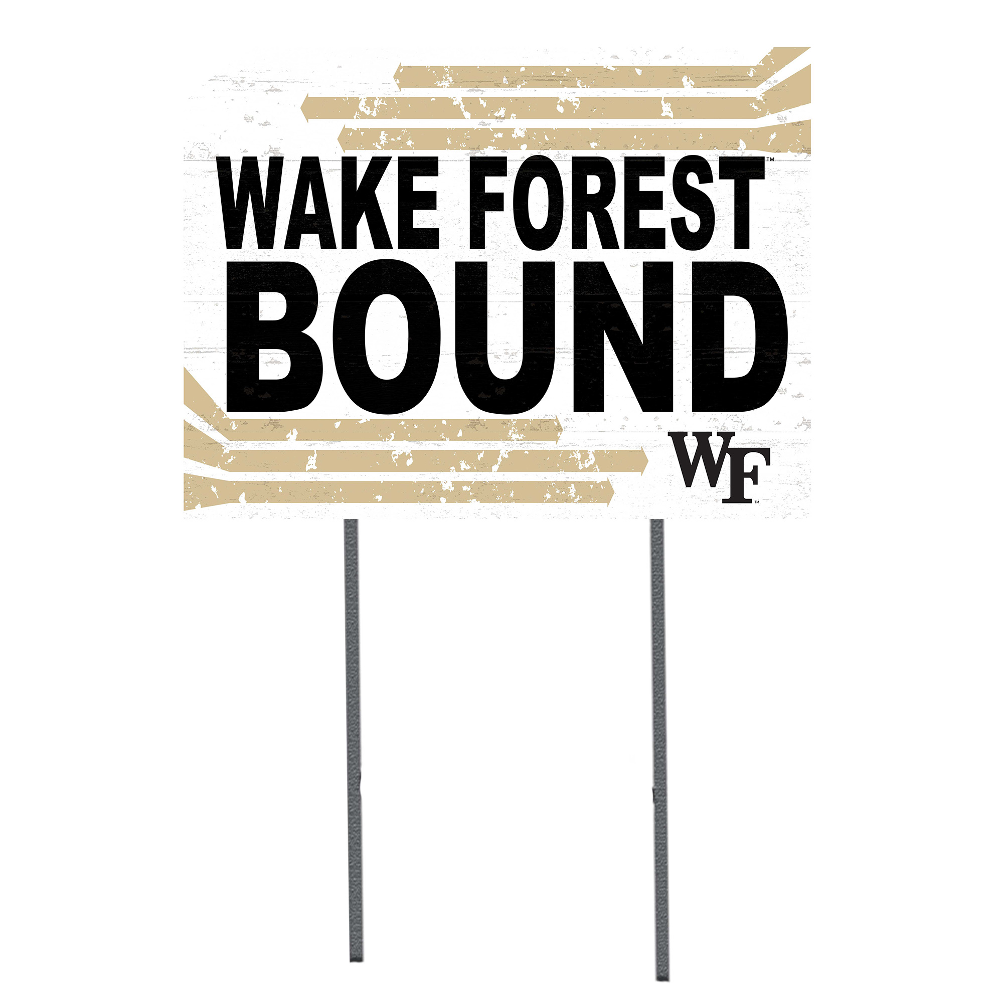 Wake Forest Demon Deacons 18'' x 24'' Bound Yard Sign - Image 4