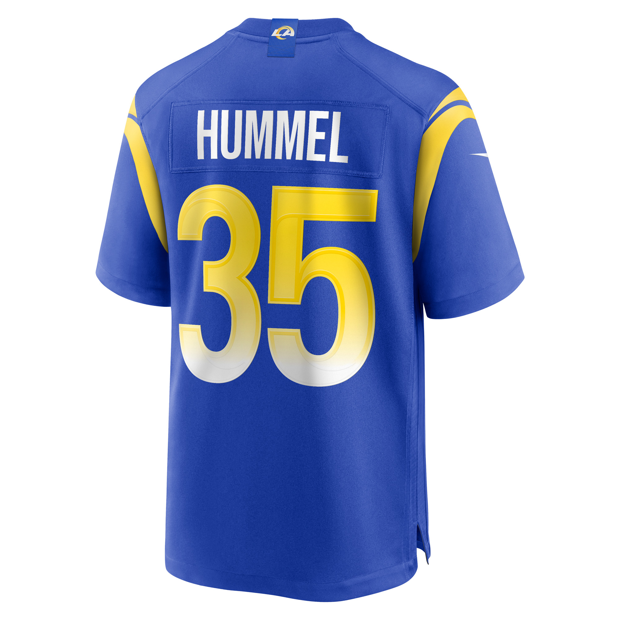 Men's Nike Jake Hummel Royal Los Angeles Rams Game Player Jersey - Image 7