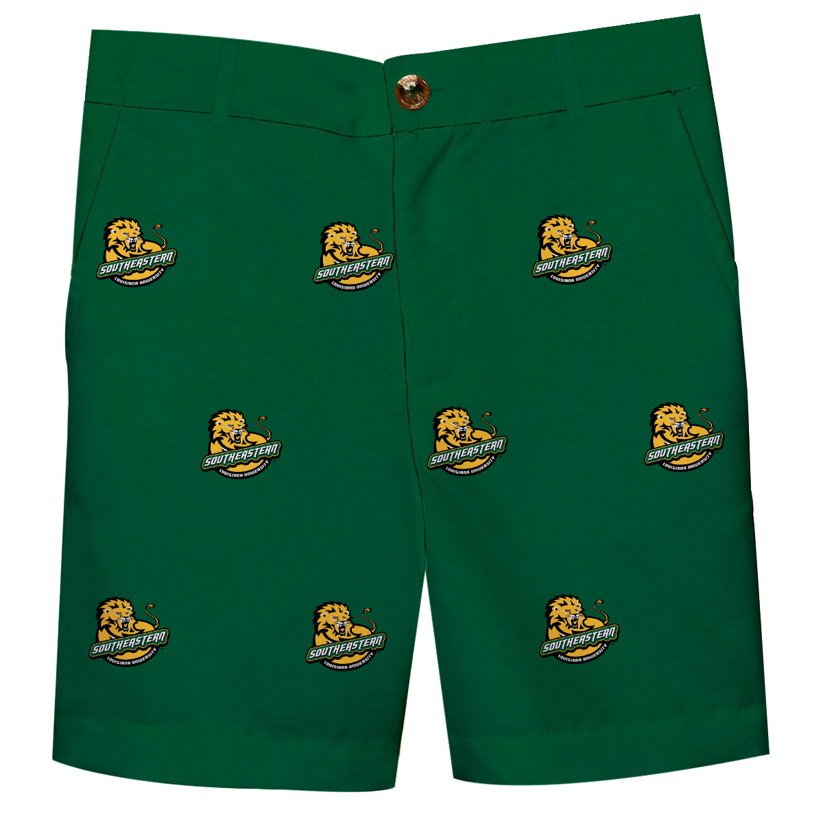 Toddler Green Southeastern Louisiana Lions Structured Shorts