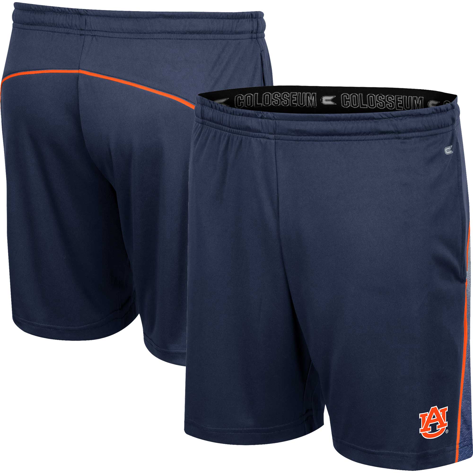 Men's Colosseum Navy Auburn Tigers Laws of Physics Shorts - Image 2