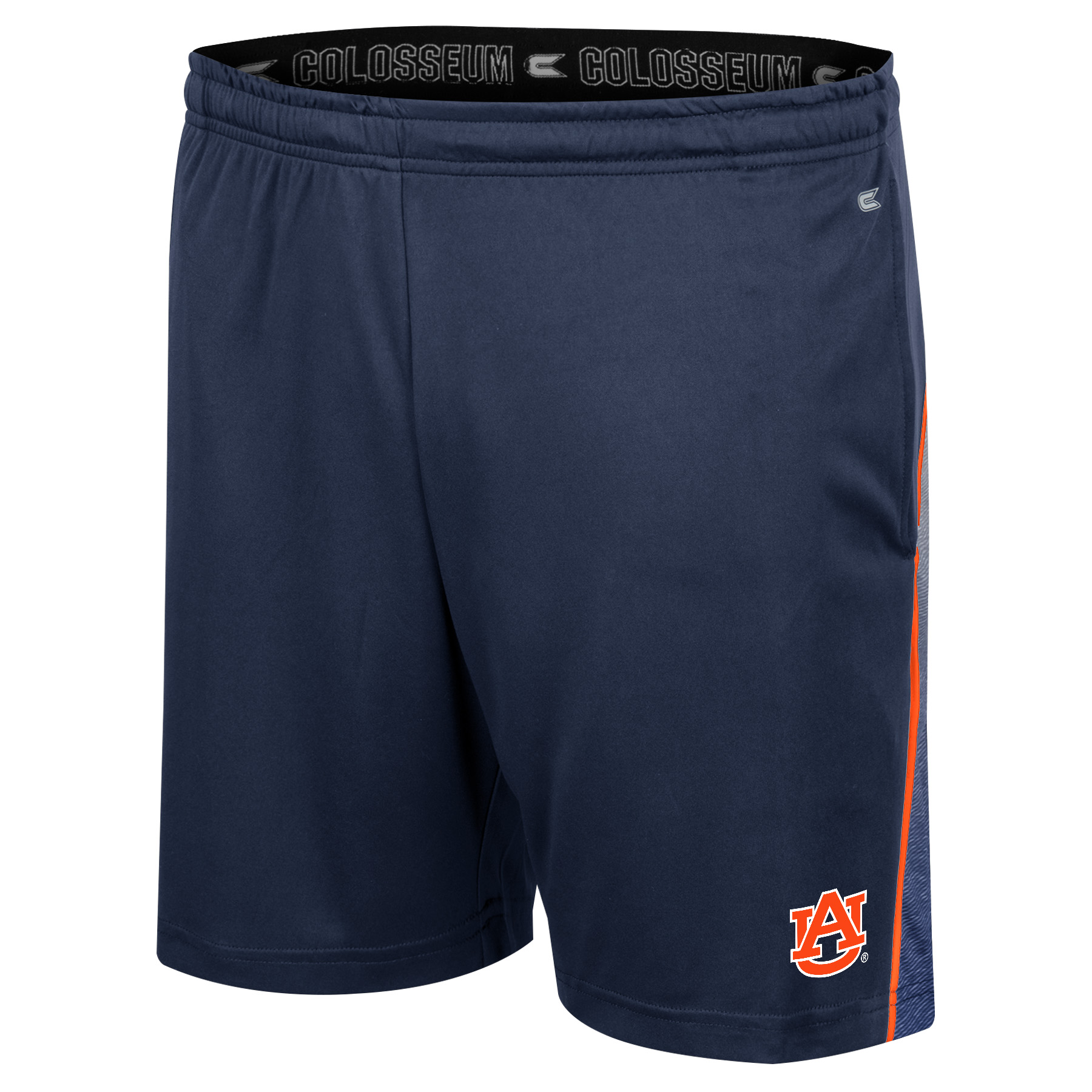 Men's Colosseum Navy Auburn Tigers Laws of Physics Shorts - Image 3