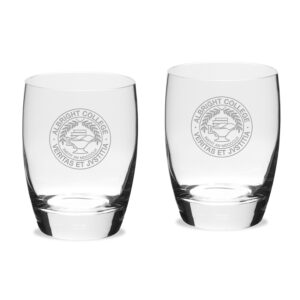 Albright Lions 15.75oz. 2-Piece Luigi Bormioli Michelangelo Water Glass Set