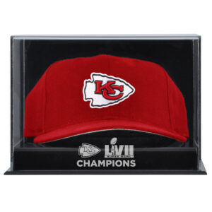 Kansas City Chiefs Super Bowl LVII Champions Acrylic Cap Logo Display Case