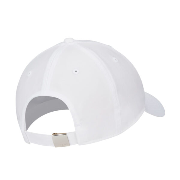 Nike White Nike Lifestyle Club Adjustable Performance Hat - Image 3