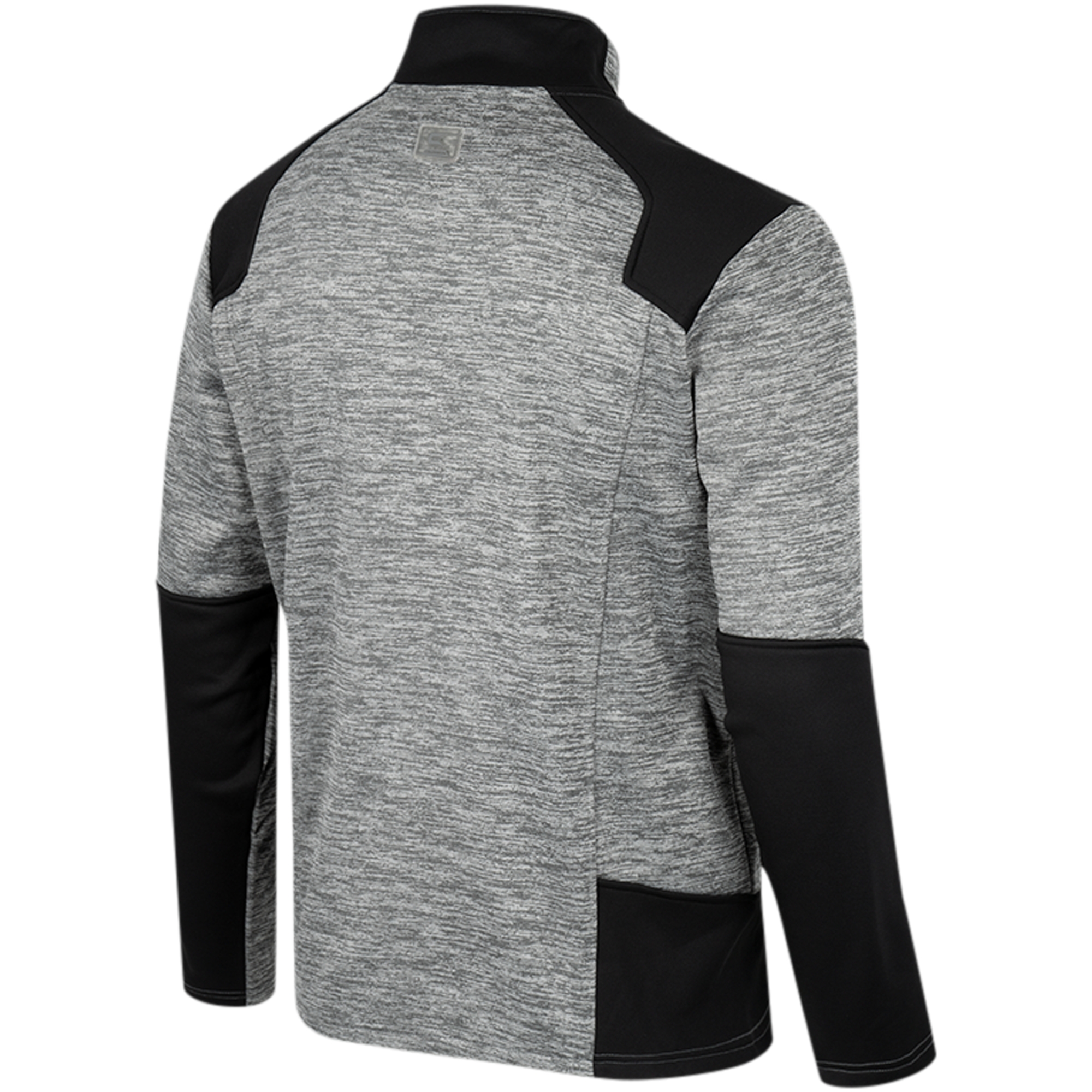 Men's Colosseum Gray Ole Miss Rebels Silberman Color Block Full-Zip Jacket - Image 4