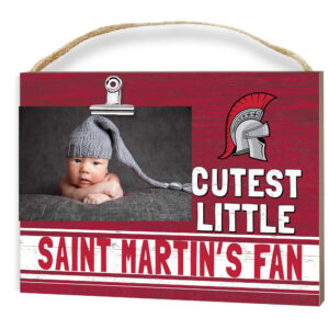 Saint Martin's Saints 8" x 10" Cutest Little Fan Team Logo Clip Photo Frame