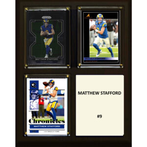 Matthew Stafford Los Angeles Rams 8" x 10" Trading Card Plaque