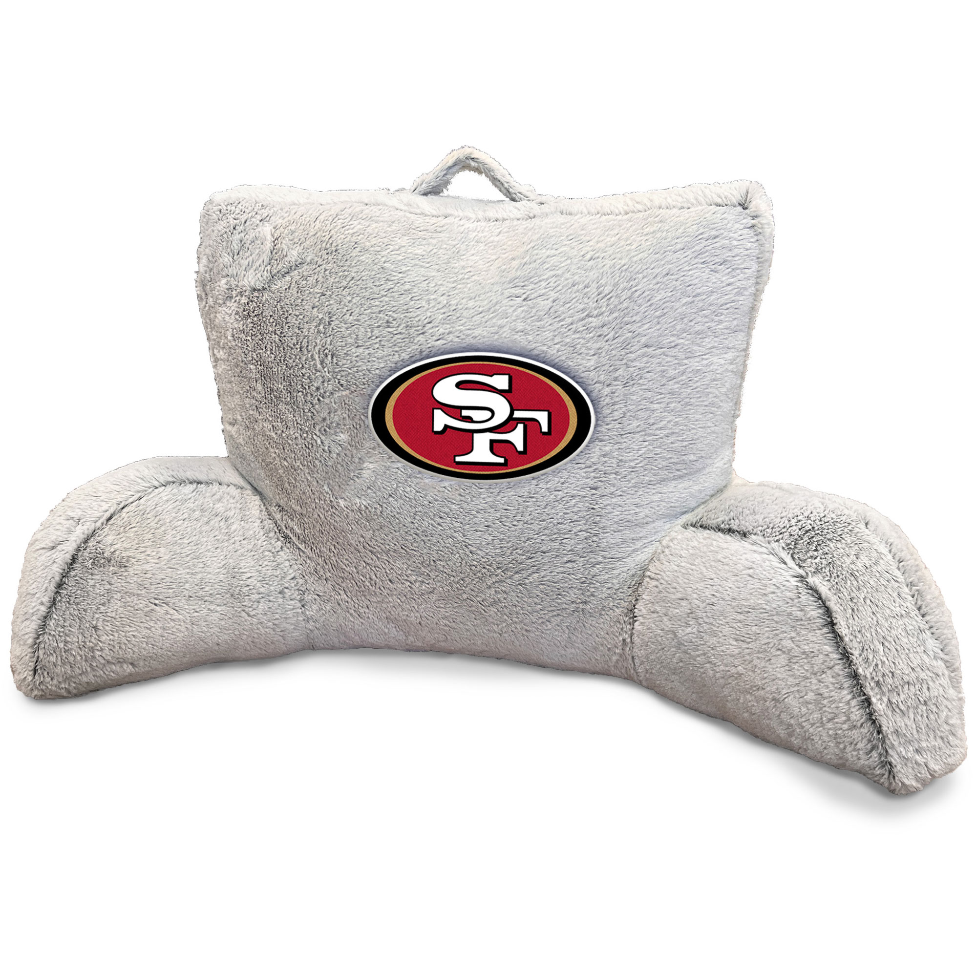 San Francisco 49ers Faux Fur Logo Backrest