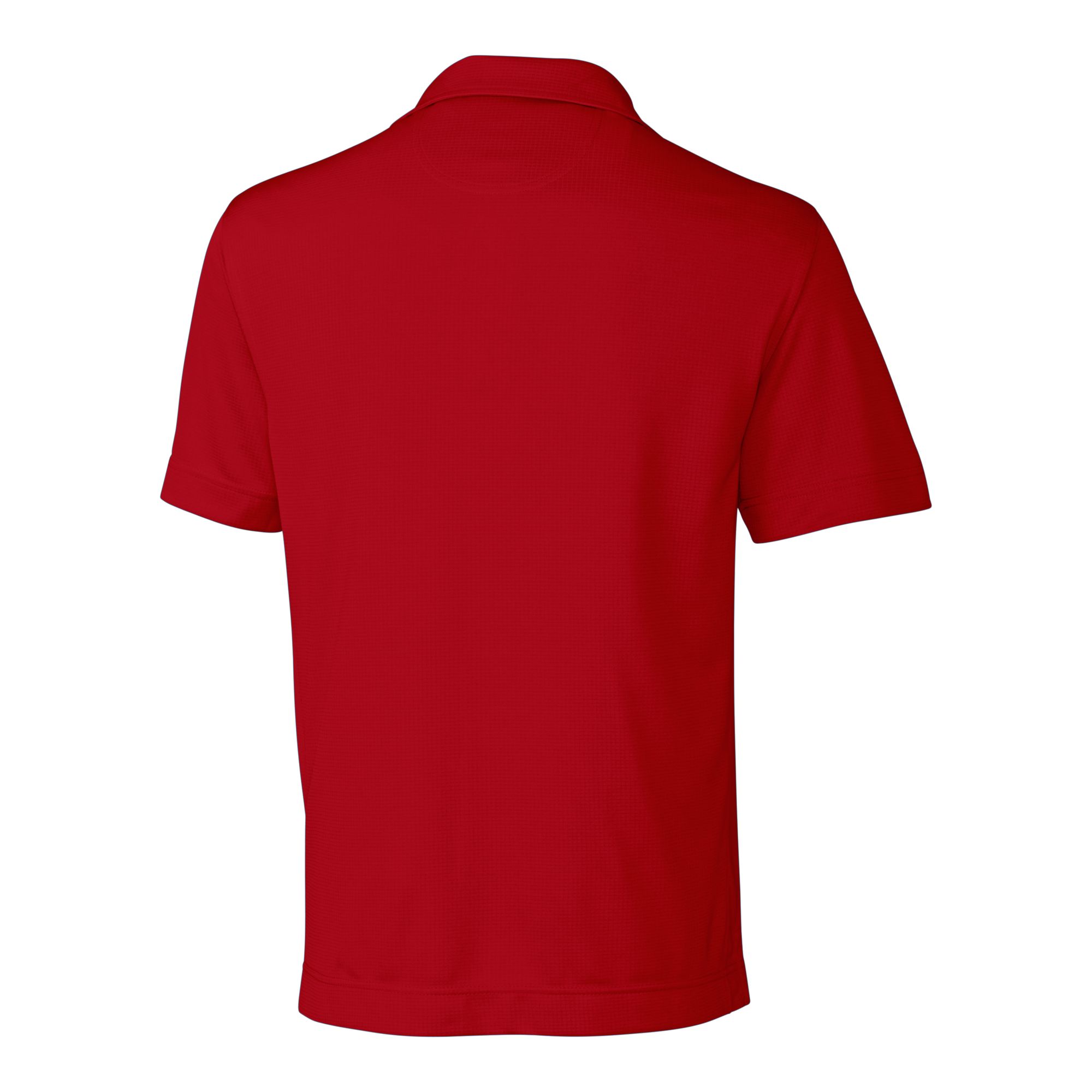 Men's Cutter & Buck Red Georgia Bulldogs Alumni Logo DryTec Genre Textured Solid Polo - Image 7