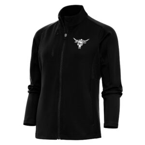 Women's Antigua  Black The Rock Generation Full-Zip Jacket
