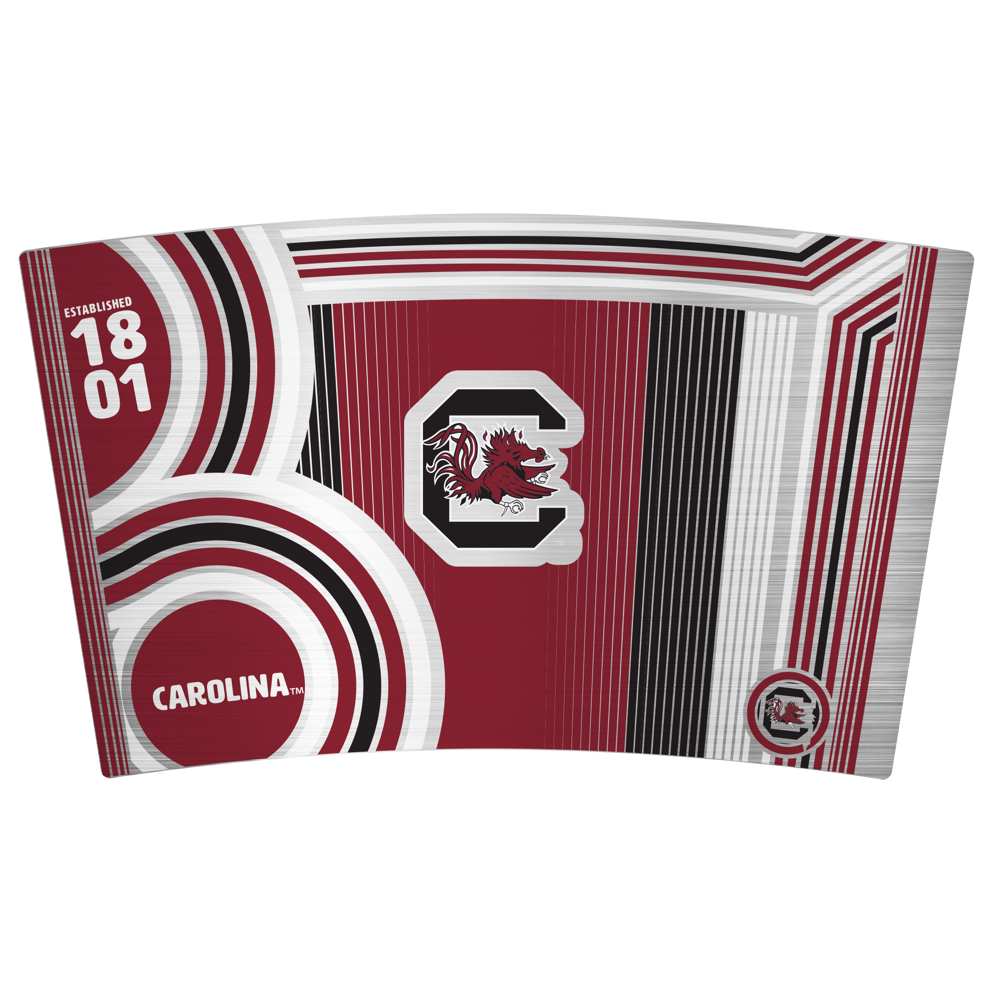 South Carolina Gamecocks 18oz. Cool Vibes Roadie Tumbler - Image 3