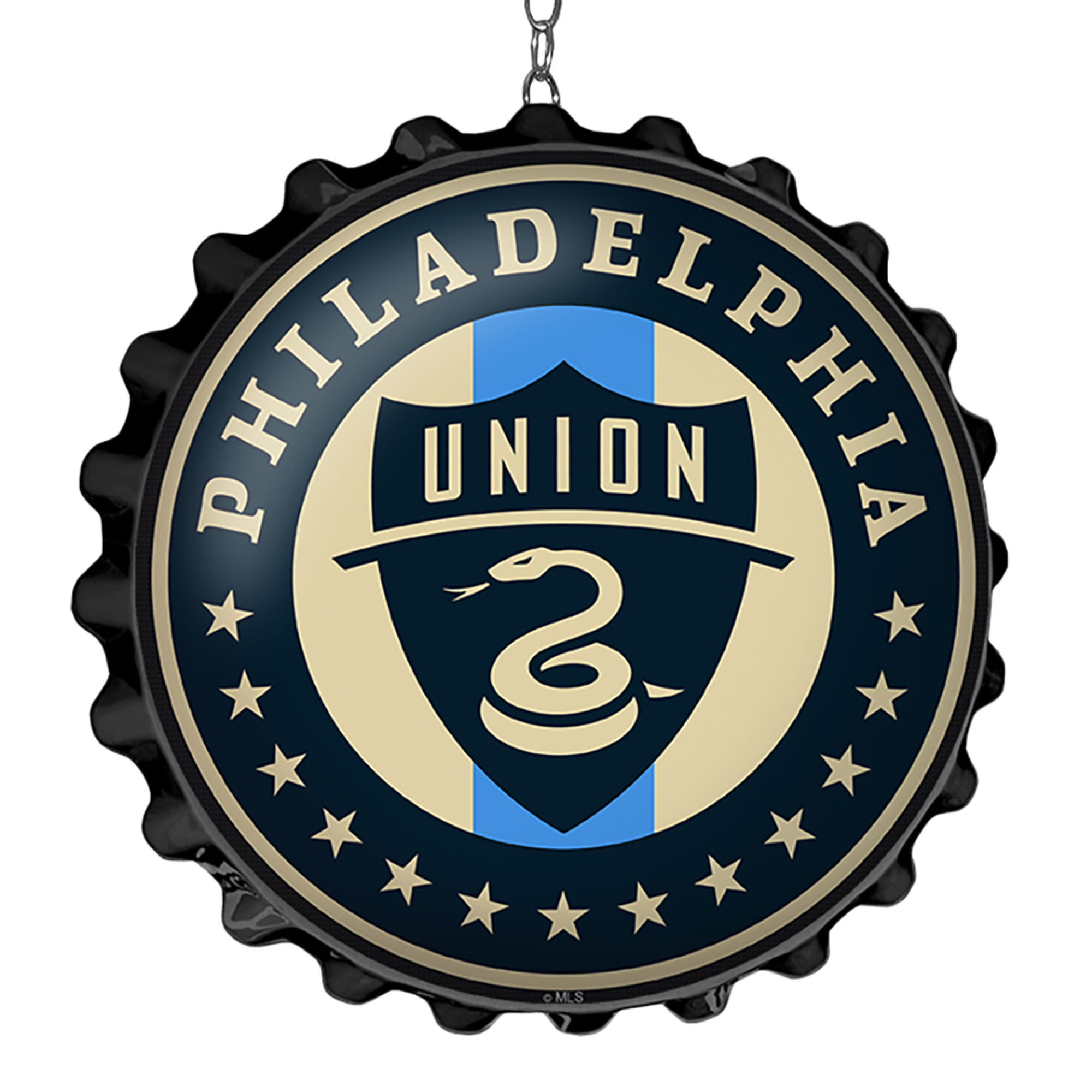 Philadelphia Union Bottle Cap Dangler