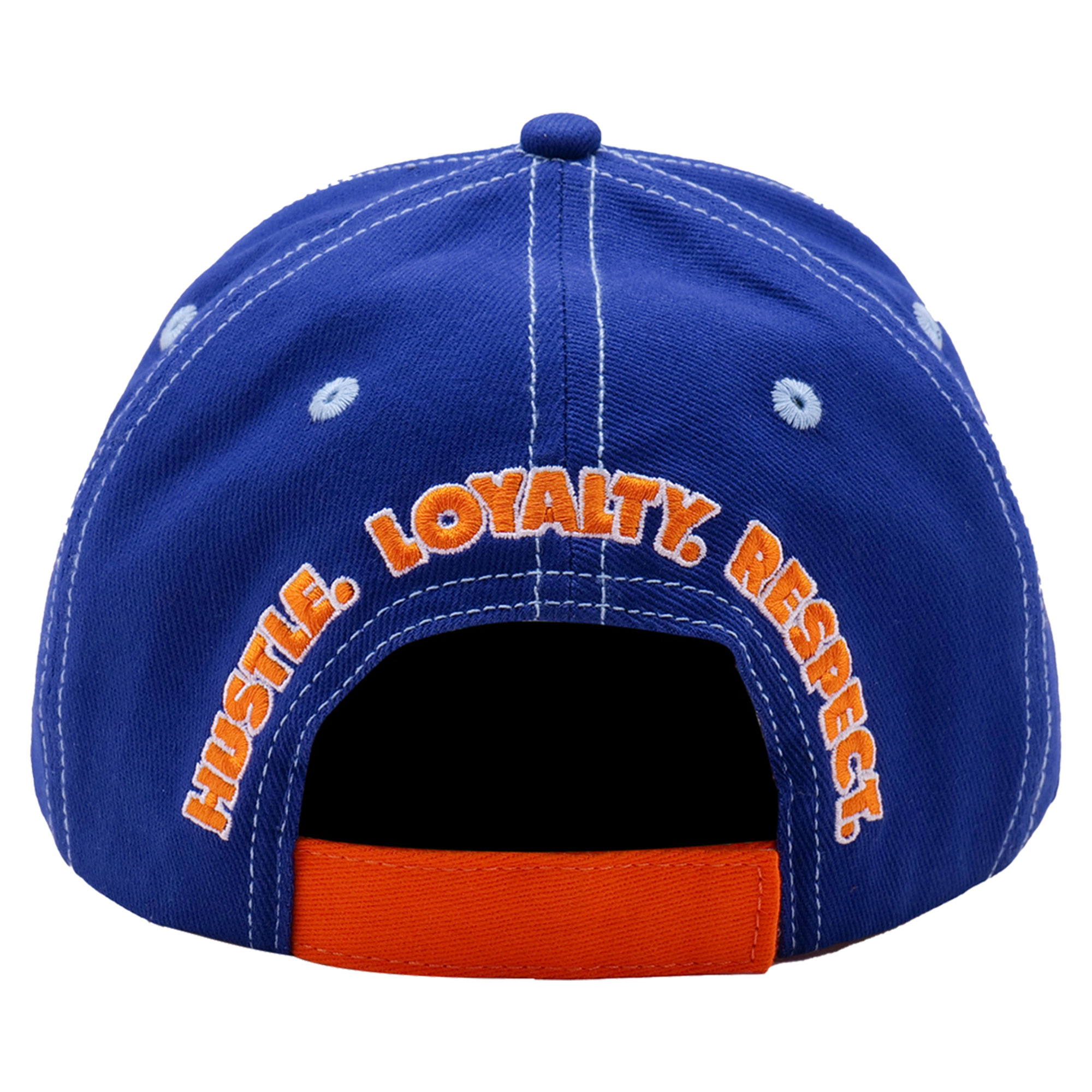 Men's Light Blue/Orange John Cena Never Give Up Adjustable Hat - Image 14