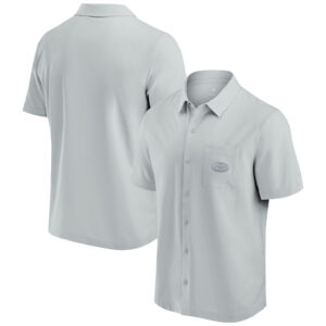 Men's Fanatics Gray San Francisco 49ers Front Office Button-Up Shirt