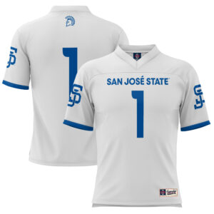 Men's GameDay Greats #1 White San Jose State Spartans Football Jersey