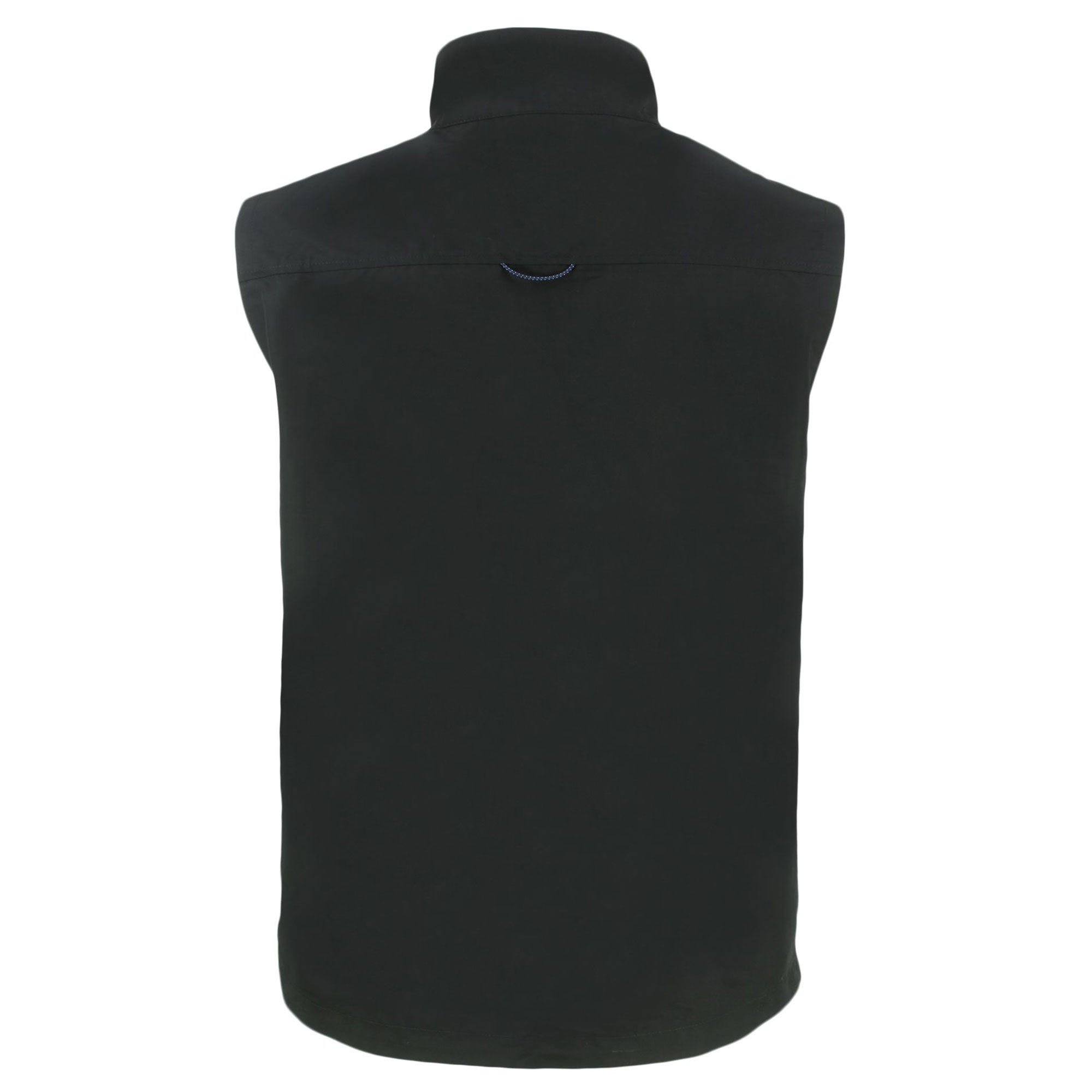 Men's Cutter & Buck Black Indianapolis Colts Throwback Big & Tall Charter Eco Full-Zip Vest - Image 7