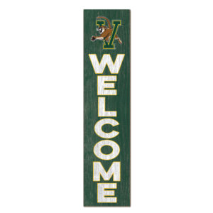 Vermont Catamounts 12'' x 48'' Welcome Outdoor Leaner