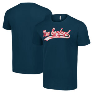 Men's Starter Navy New England Patriots Tailsweep T-Shirt
