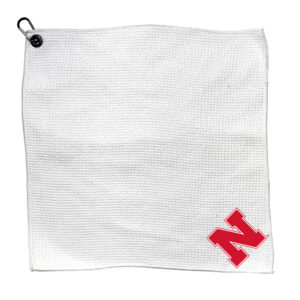 Nebraska Huskers 15" x 15" Microfiber Golf Towel