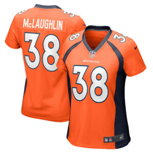 Women's Nike Jaleel McLaughlin  Orange Denver Broncos  Game Jersey