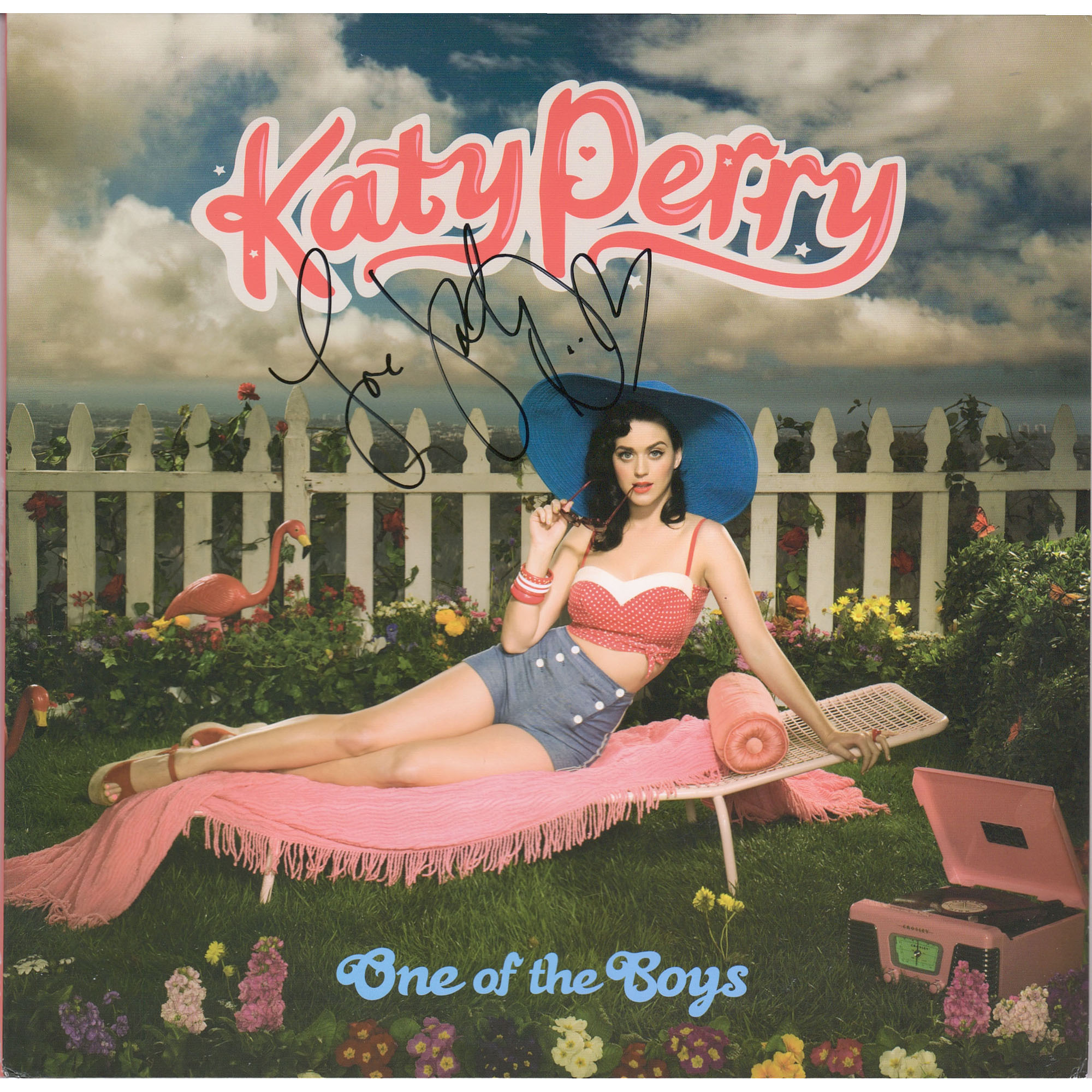 Katy Perry Autographed One of the Boys Album with "Love" Inscription - BAS