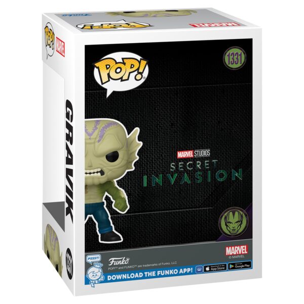 Funko Marvel Secret Invasion Gravik  Pop! Figurine - Image 7