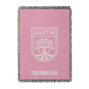 Chad & Jake Austin FC 37" x 52" Personalized Woven Blanket