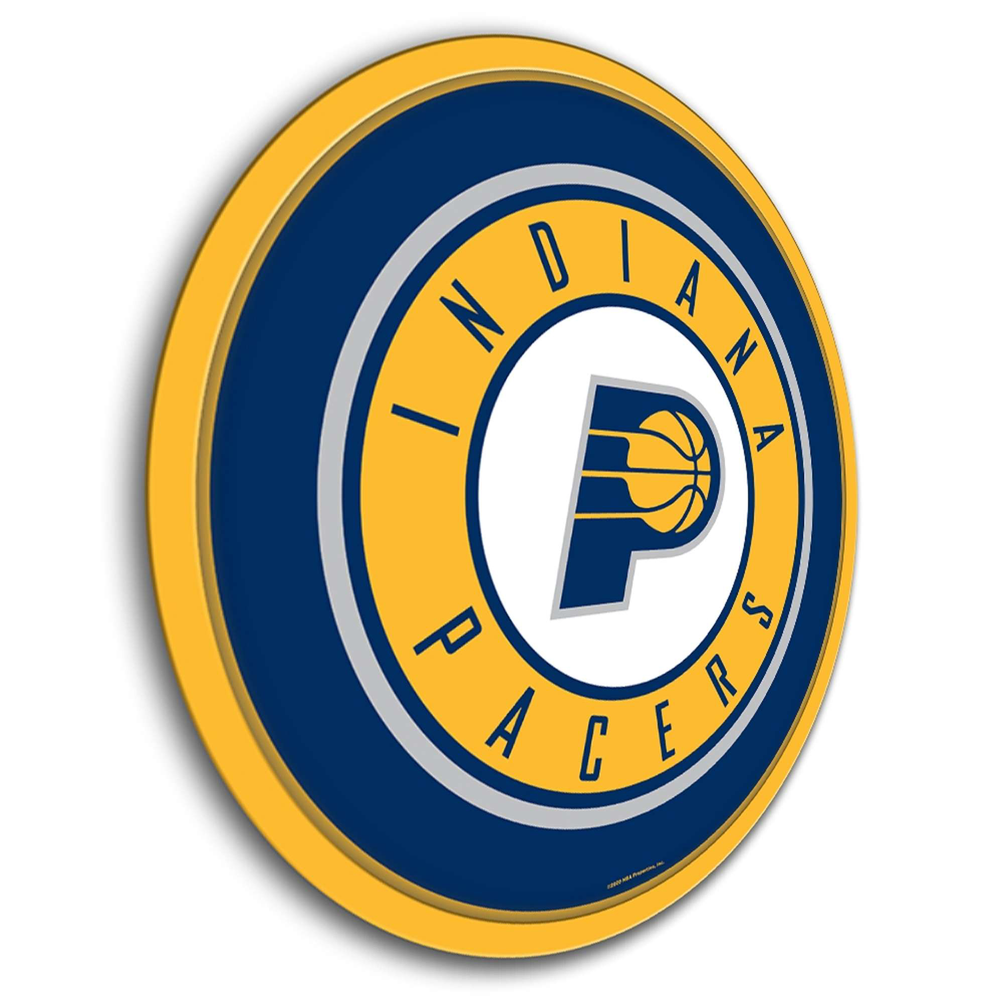 Indiana Pacers 17.5" Modern Disc Wall Sign - Image 3