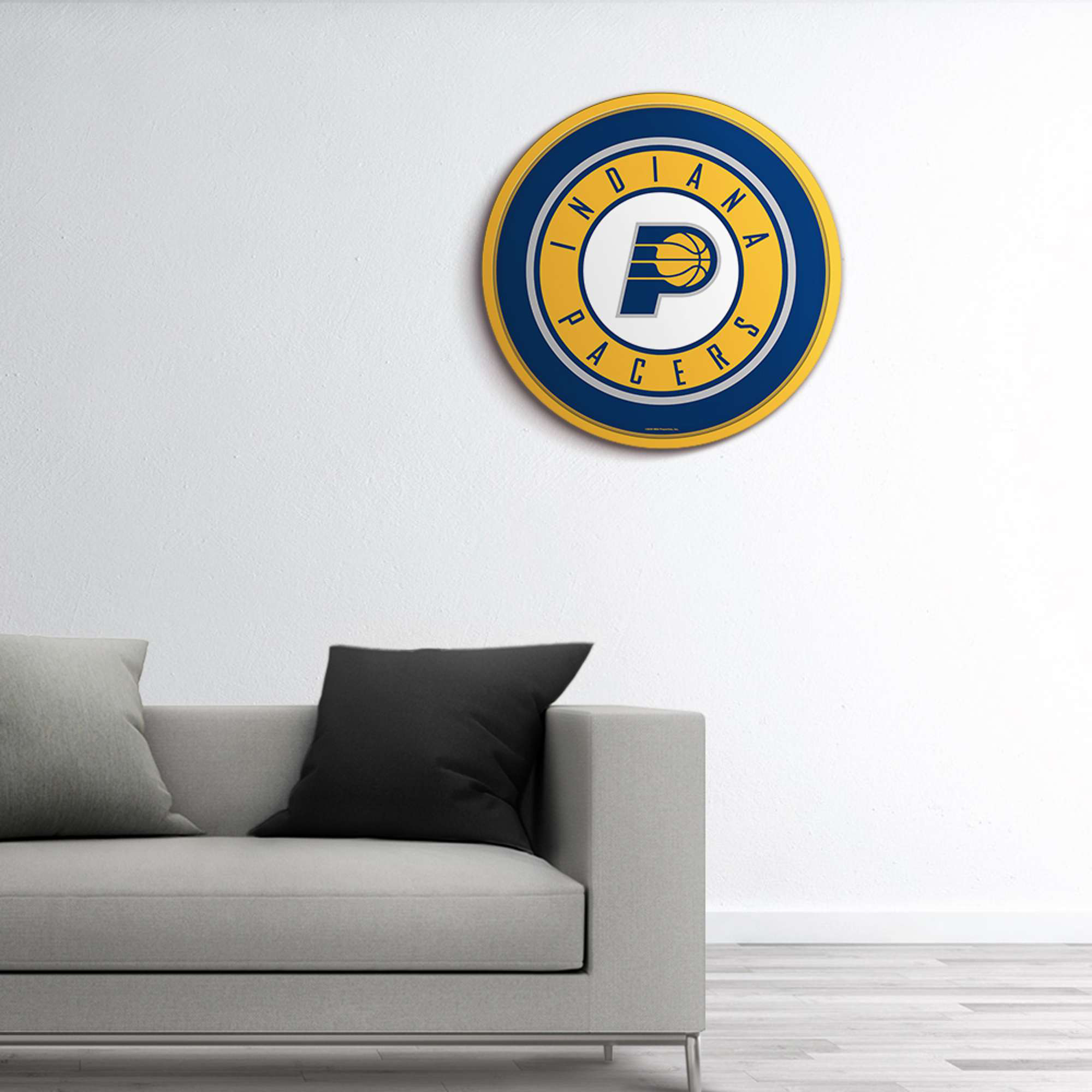 Indiana Pacers 17.5" Modern Disc Wall Sign - Image 7
