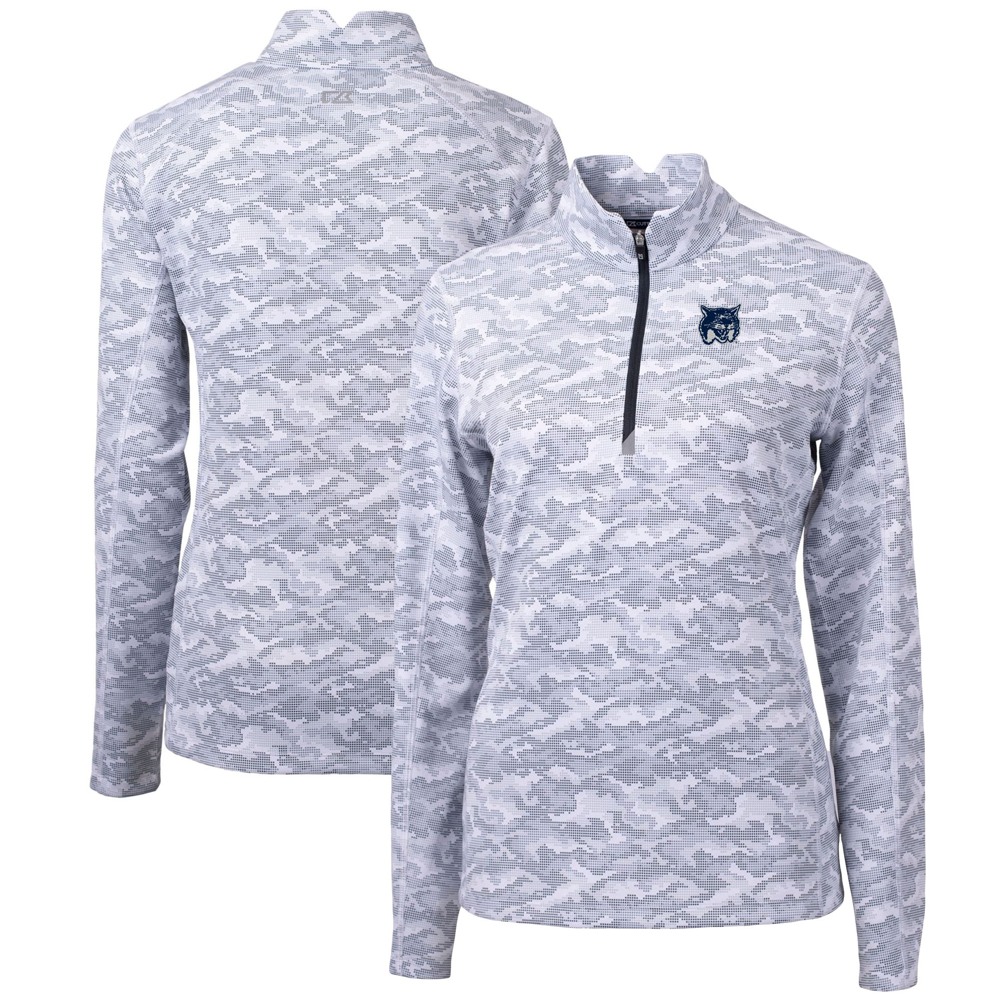 Men's Antigua White Las Vegas Aviators Victory Full-Zip Hoodie - Image 2
