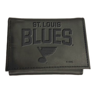 Black St. Louis Blues Hybrid Tri-Fold Wallet