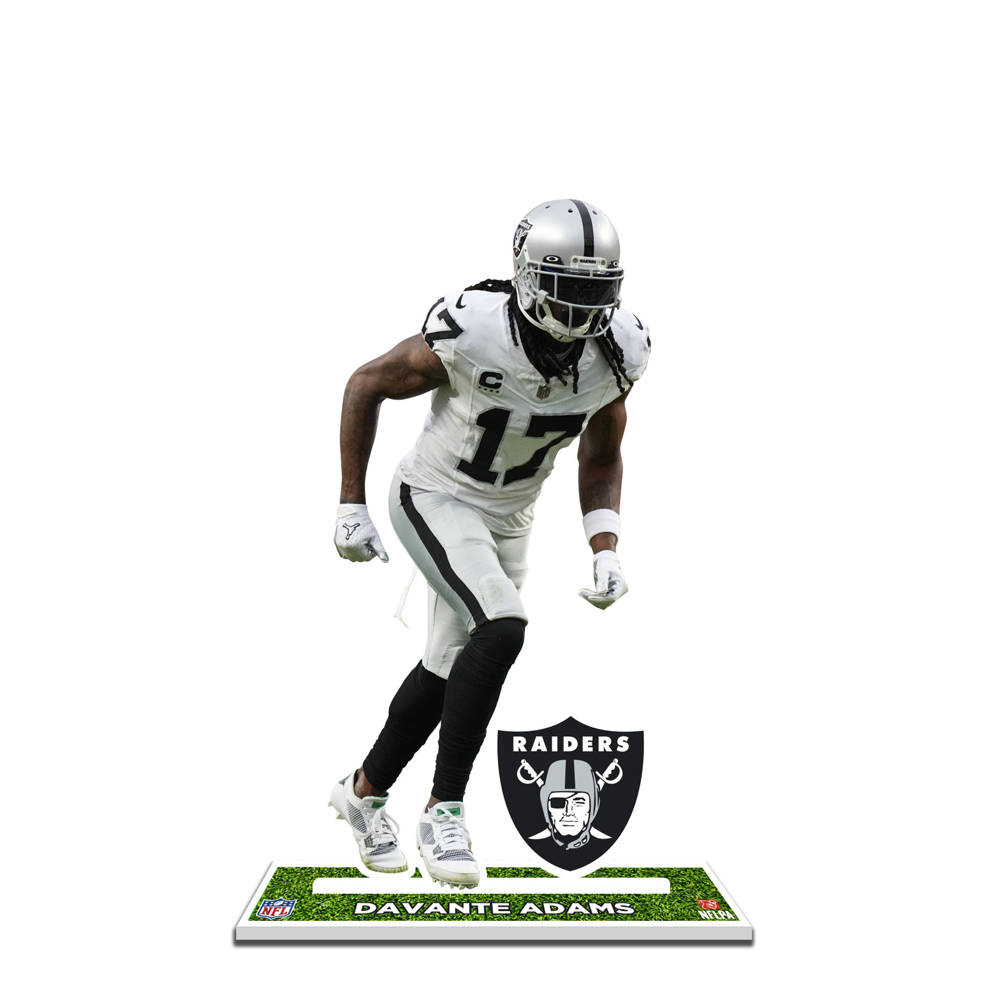 Davante Adams Las Vegas Raiders 12'' Player Standee Desktop Display