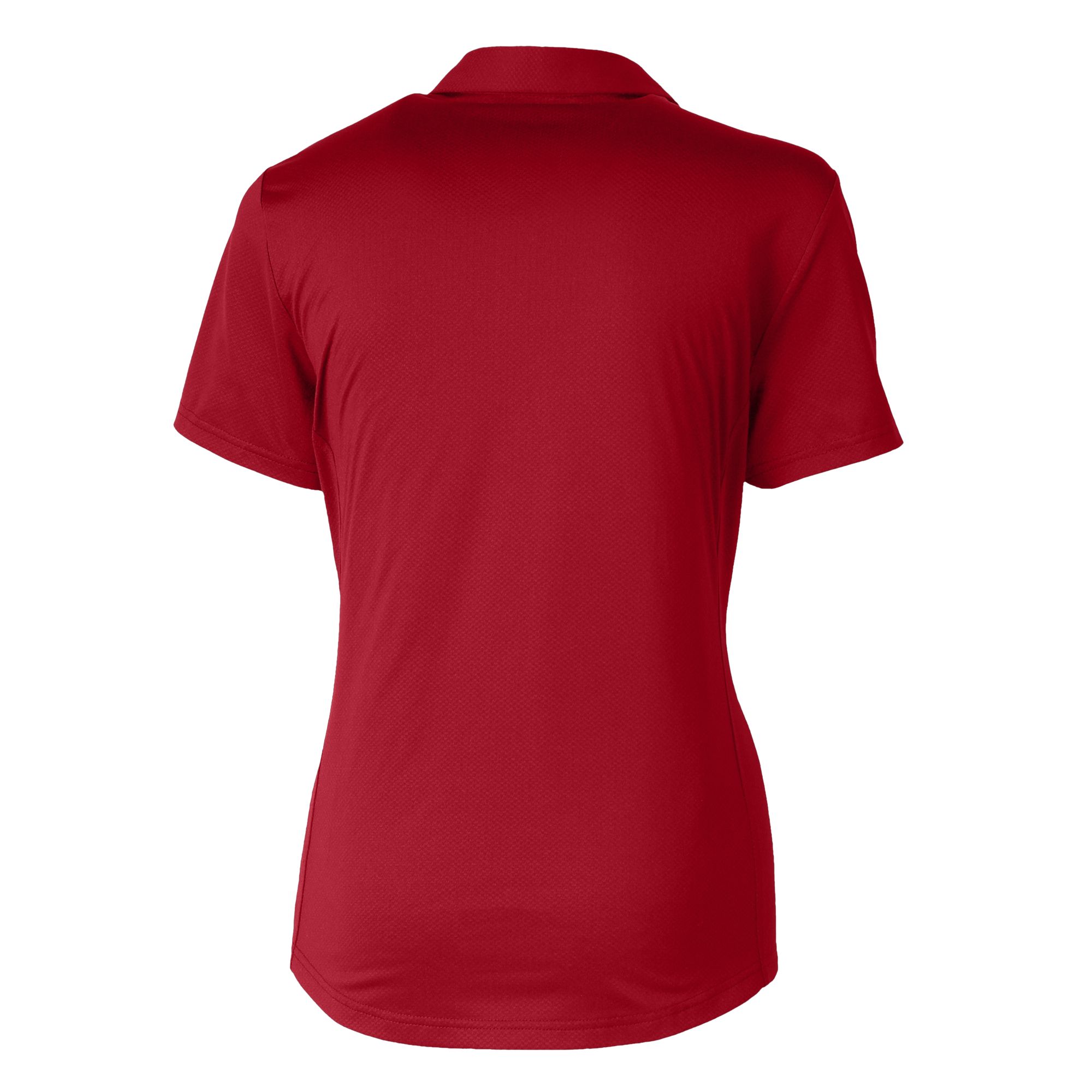 Women's Cutter & Buck Red Lehigh Valley IronPigs Prospect Textured Stretch Polo - Image 7