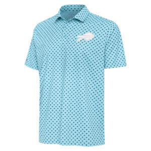 Men's Antigua Powder Blue Buffalo Bills Kona Polo