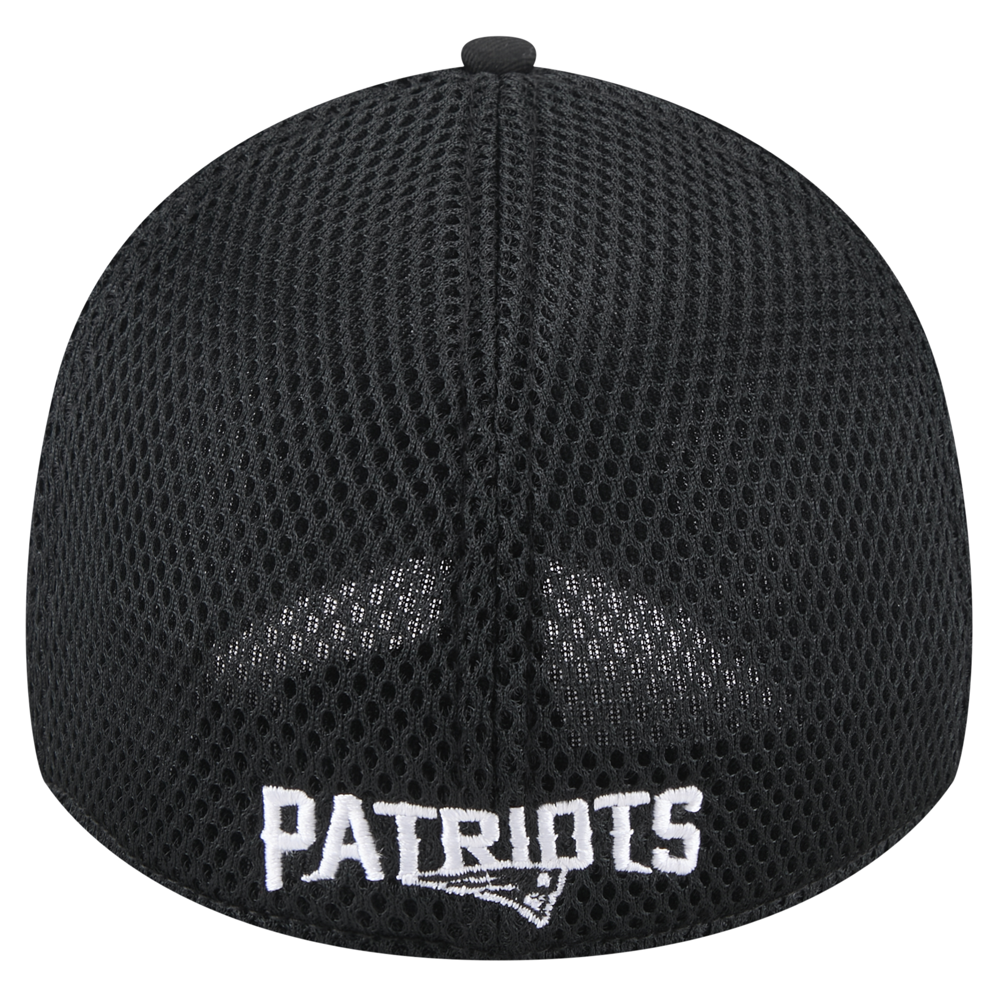 Men's New Era Black New England Patriots Main Neo 39THIRTY Flex Hat - Image 5
