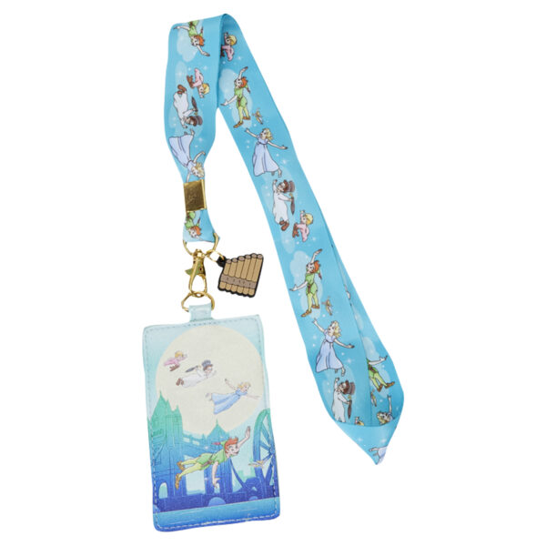 Loungefly Peter Pan You Can Fly Lanyard with Cardholder