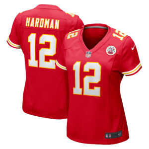 Women's Nike Mecole Hardman  Red Kansas City Chiefs  Game Jersey