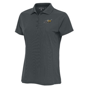 Women's Antigua Pewter Alabama State Hornets Legacy Pique Polo