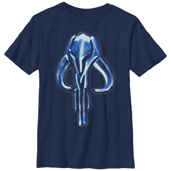 Youth Mad Engine  Navy The Mandalorian Over & Done Graphic T-Shirt