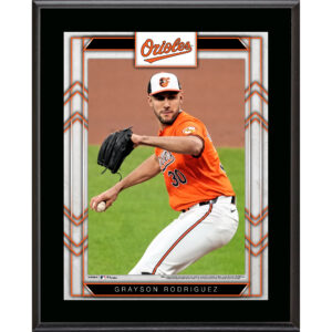 Grayson Rodriguez Baltimore Orioles 10.5" x 13" Sublimated Player Plaque