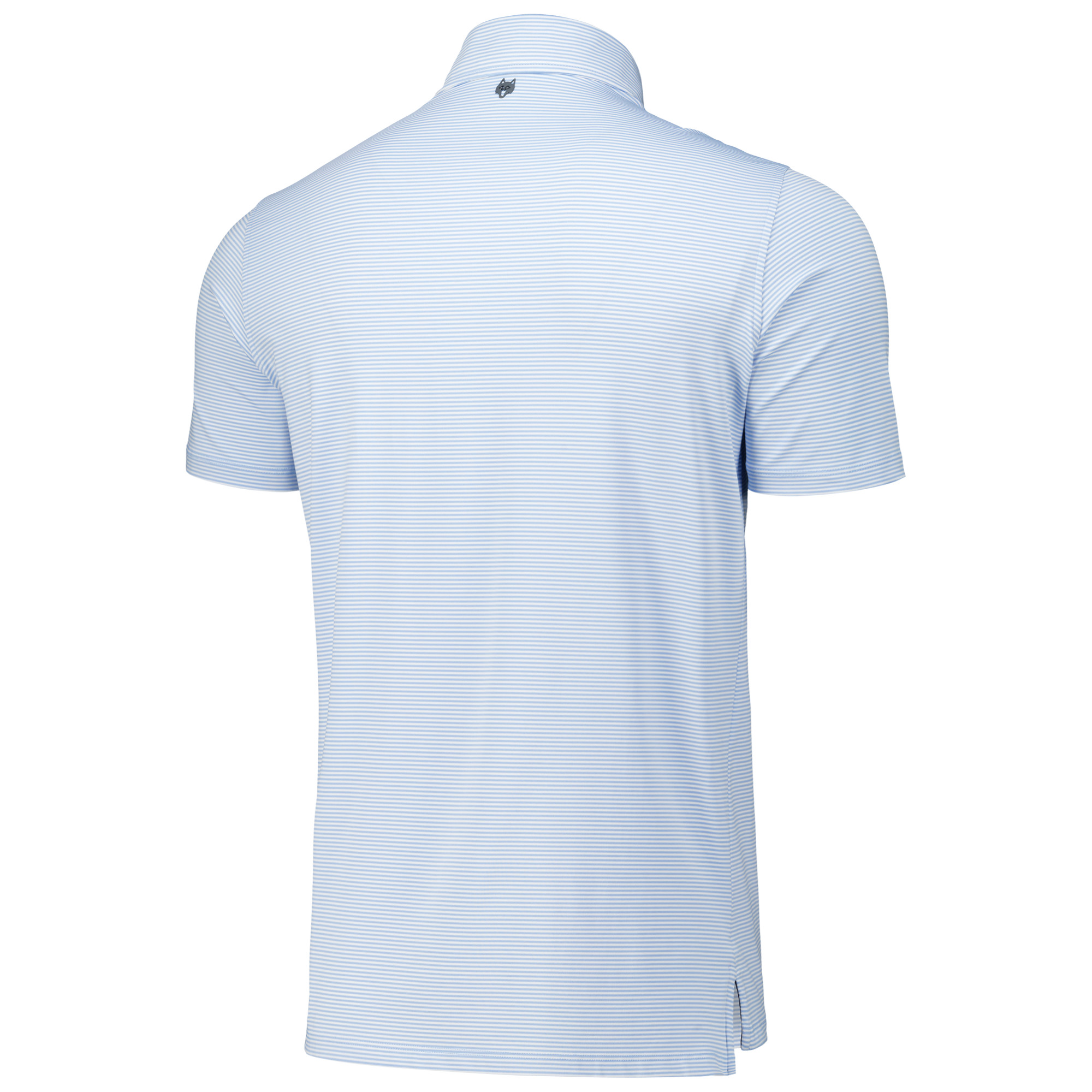 Men's Greyson Clothiers Light Blue New York Golf Club Saranac Performance Polo - Image 4