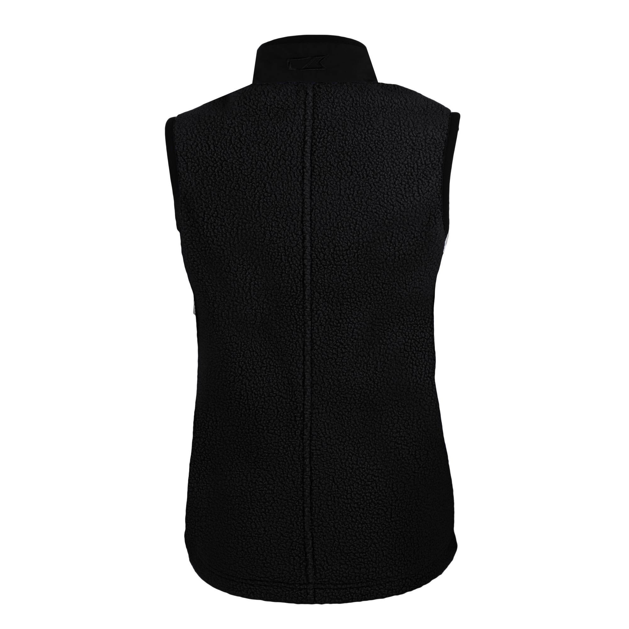 Women's Cutter & Buck Black Indianapolis Colts Cascade Eco Sherpa Fleece Full-Zip Vest - Image 4