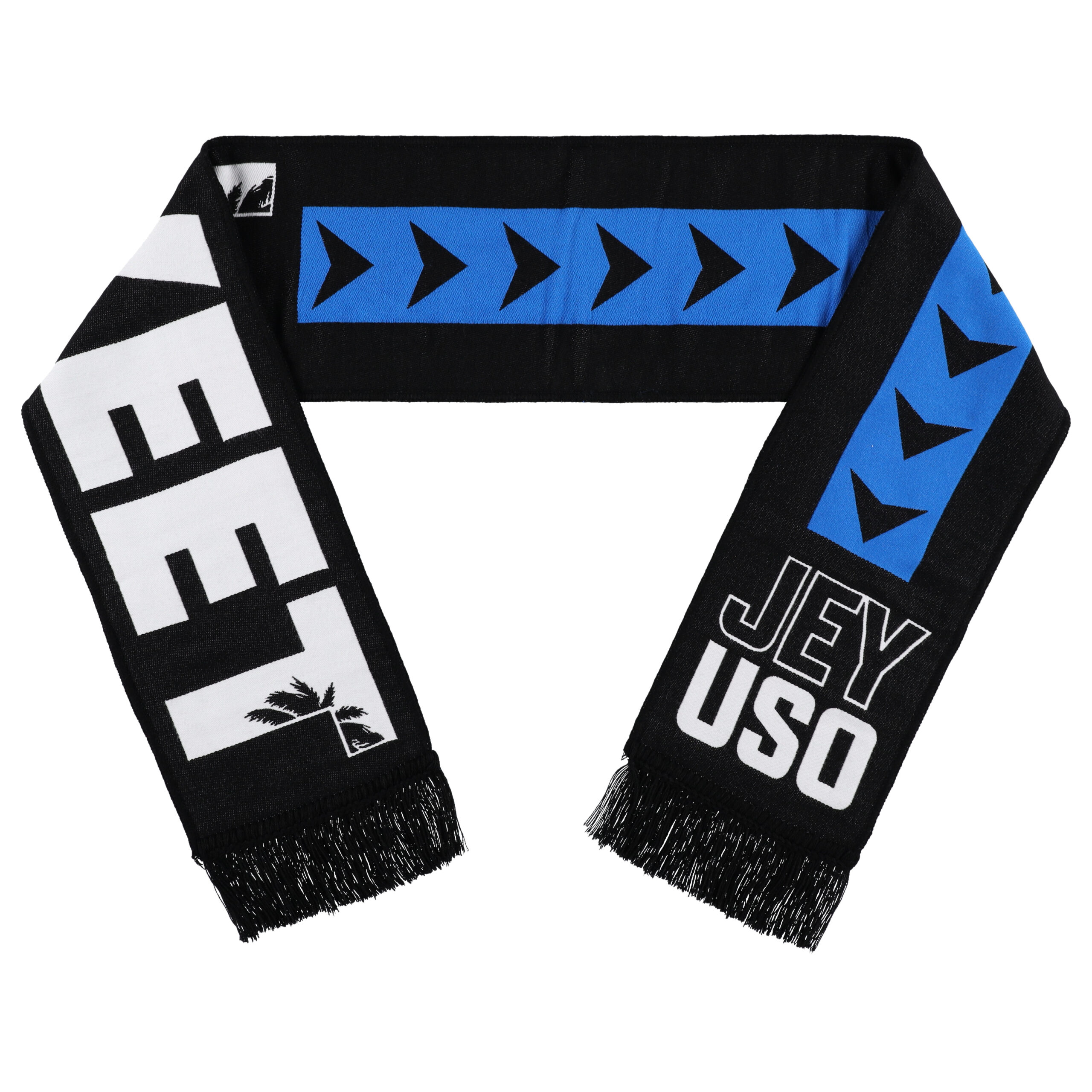 Jey Uso Double-Sided Woven Scarf