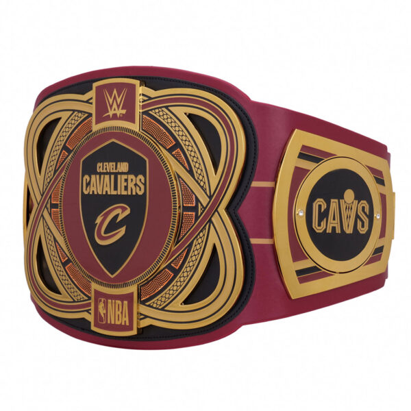 Cleveland Cavaliers WWE Legacy Title Belt - Image 7