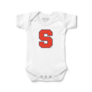 Infant Chad & Jake White Syracuse Orange  Bodysuit