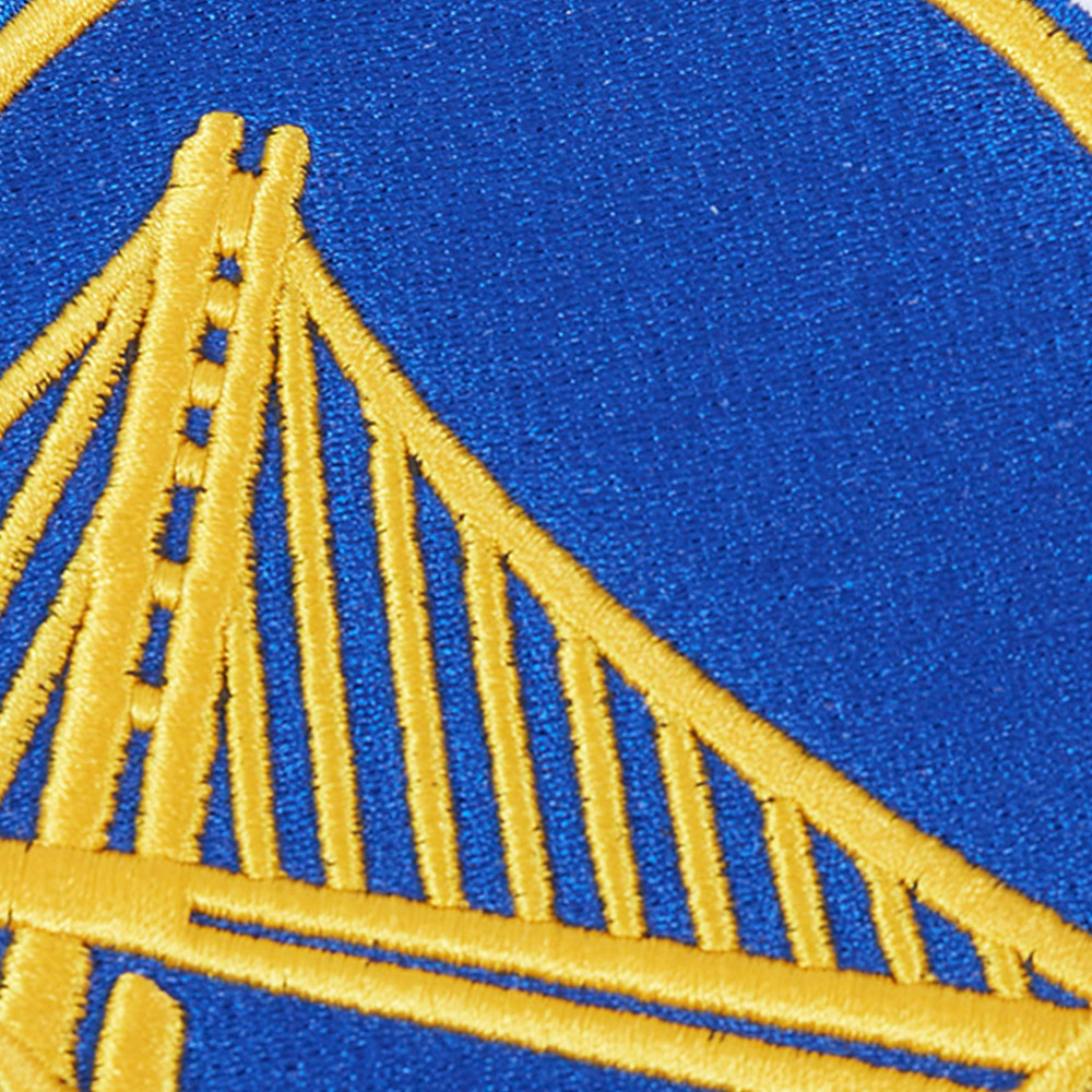 Men's Pro Standard White Golden State Warriors Classic Mesh V-Neck Button-Up Shirt - Image 14