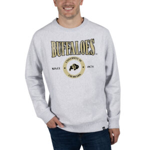 Unisex Uscape Apparel  Heather Gray Colorado Buffaloes Premium Heavyweight Pullover Sweatshirt